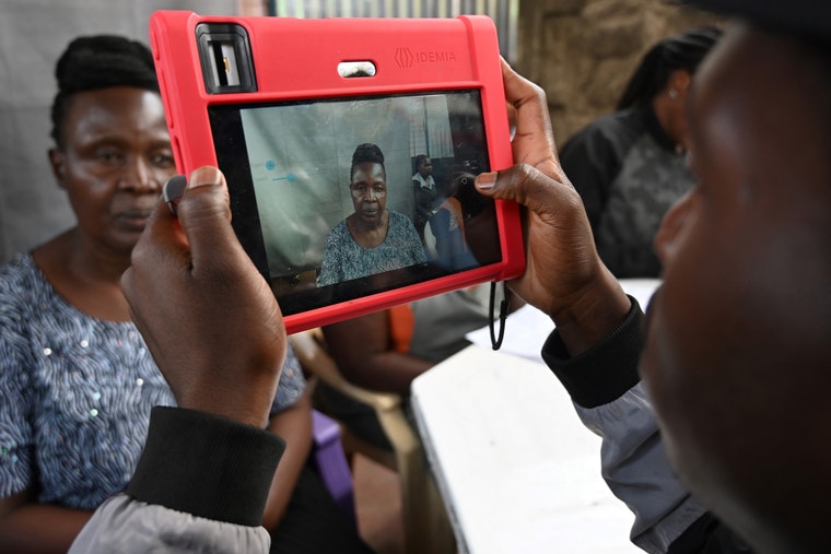 First process of the Registration of Huduma Number/Photo/Courtesy