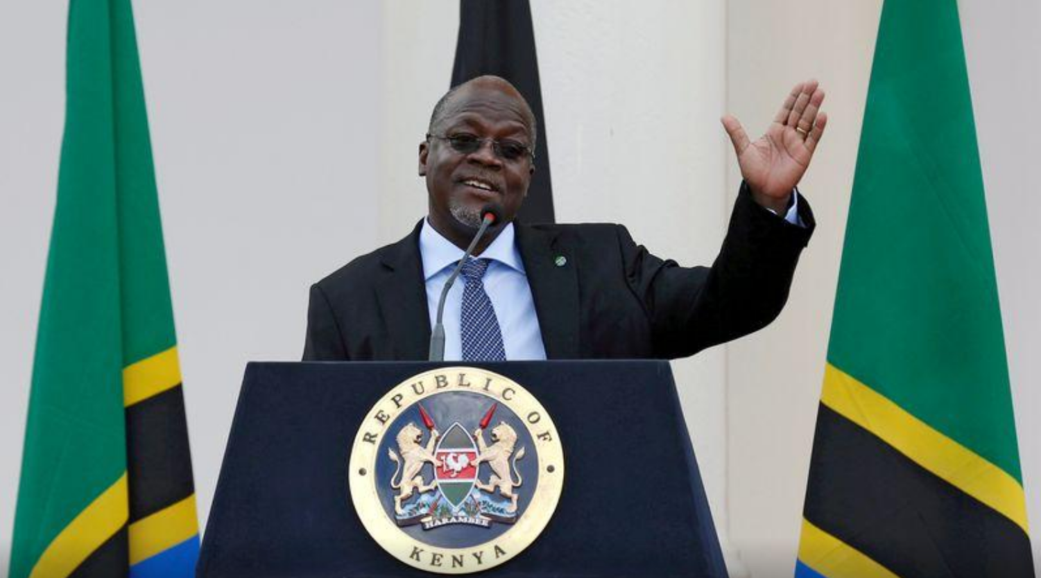 Tanzania's President John Magufuli addresses a news conference during his official visit to Nairobi, Kenya October 31, 2016. Photo Courtesy: REUTERS/Thomas Mukoya