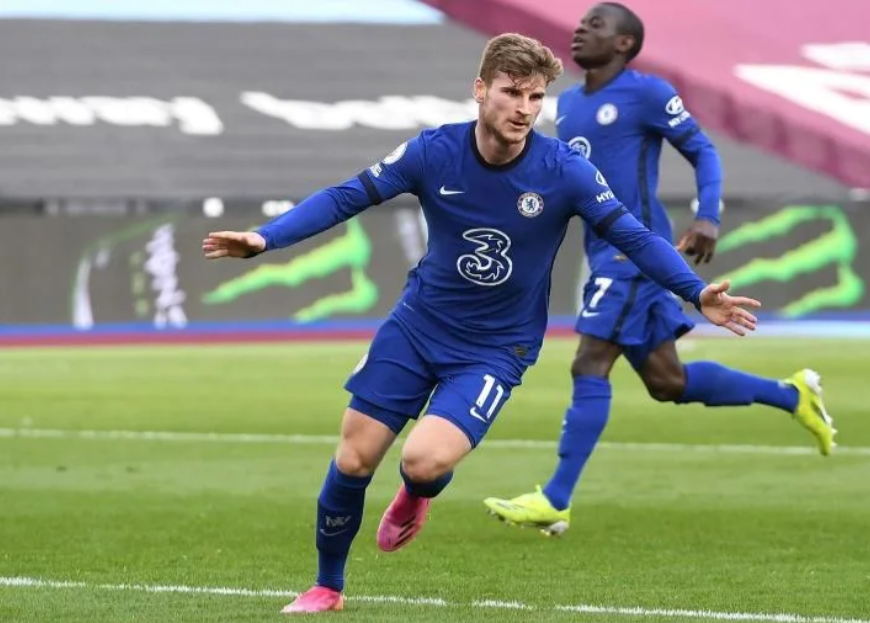 AFP | Just in Timo: Timo Werner ended his two-month goal drought to earn Chelsea a 1-0 win over West Ham