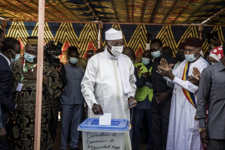 AFP | Chadian President Idriss Deby Itno urged people to ignore opposition calls to boycott the vote