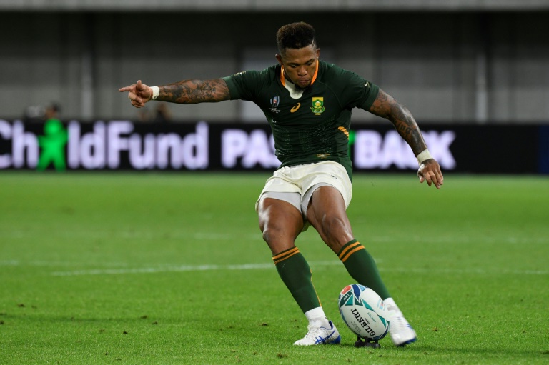AFP | Elton Jantjies has scored 281 Test points since his Springboks debut in 2012