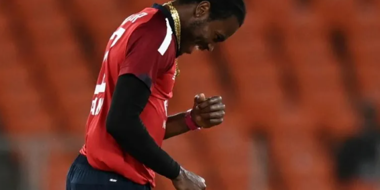 Injured - England fast bowler Jofra Archer | AFP