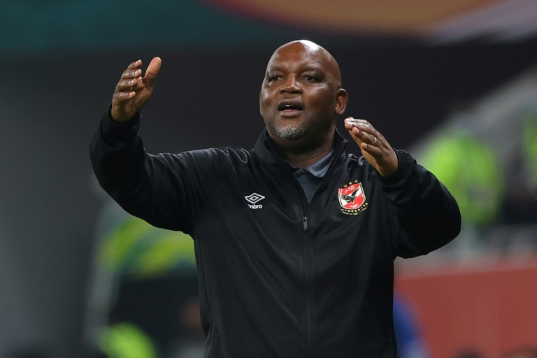 Al Ahly coach Pitso Mosimane will face former club Mamelodi Sundowns in the CAF Champions League quarter-finals | AFP