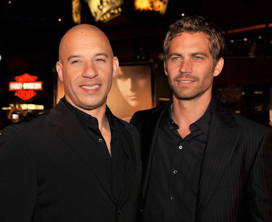 Vin Diesel and Paul Walker