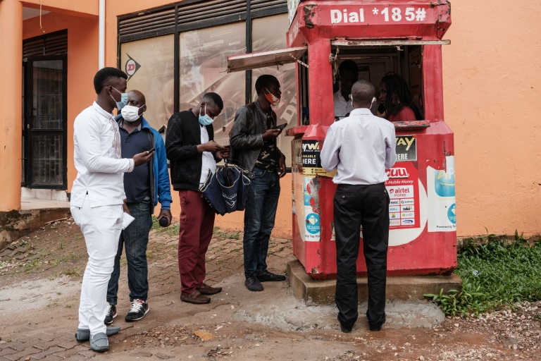 The cost of mobile data is a sensitive subject in Uganda as most people connect to the internet with their phones | AFP