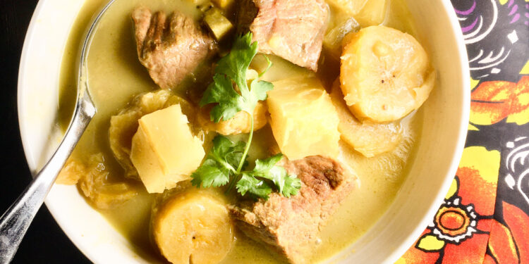 Ntrovi Ya Nazi - a stew from the Comoros