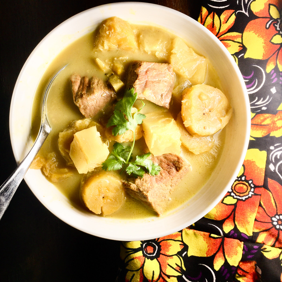Ntrovi Ya Nazi - a stew from the Comoros