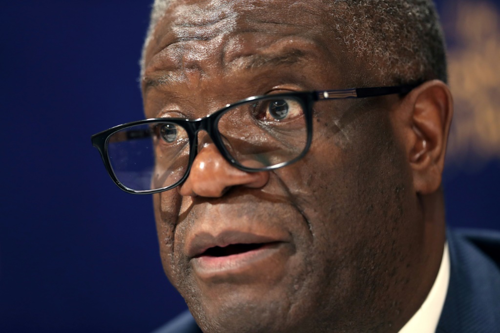 Campaigner: Nobel laureate Denis Mukwege | AFP