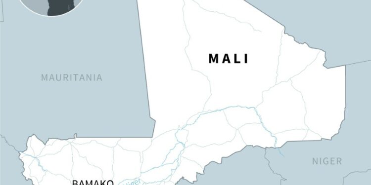 Map of Mali | AFP