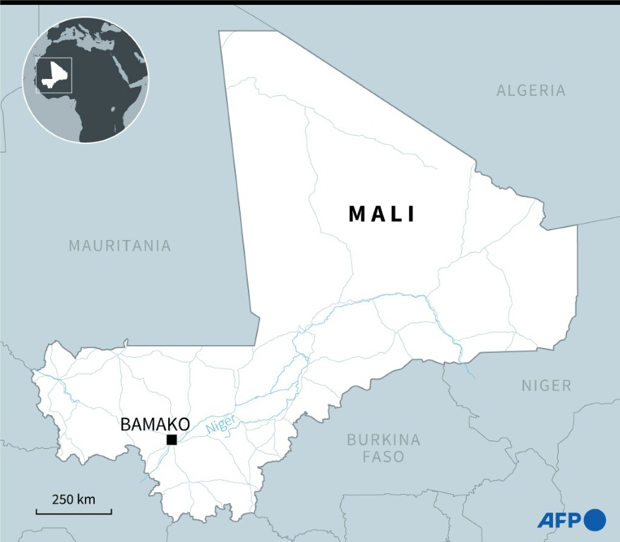 Map of Mali | AFP