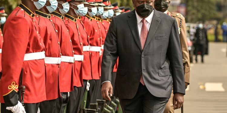 Kenyan President Uhuru Kenyatta's so-called Building Bridges Initiative aims to amend the 2010 constitution | AFP
