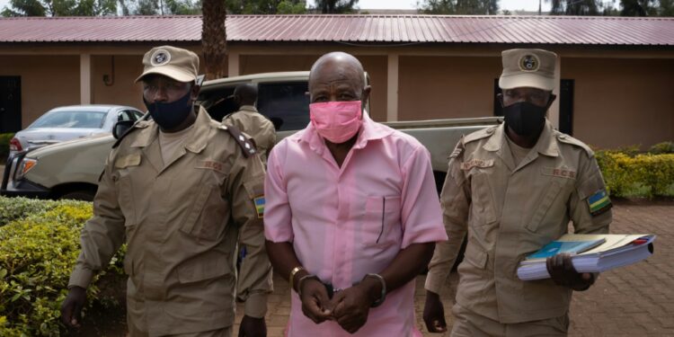 "Hotel Rwanda" hero Paul Rusesabagina was arrested in August 2020 | AFP