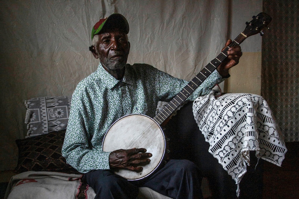 Fame at 92: Malawian music legend Giddes Chalamanda has notched up millions of views on TikTok | AFP