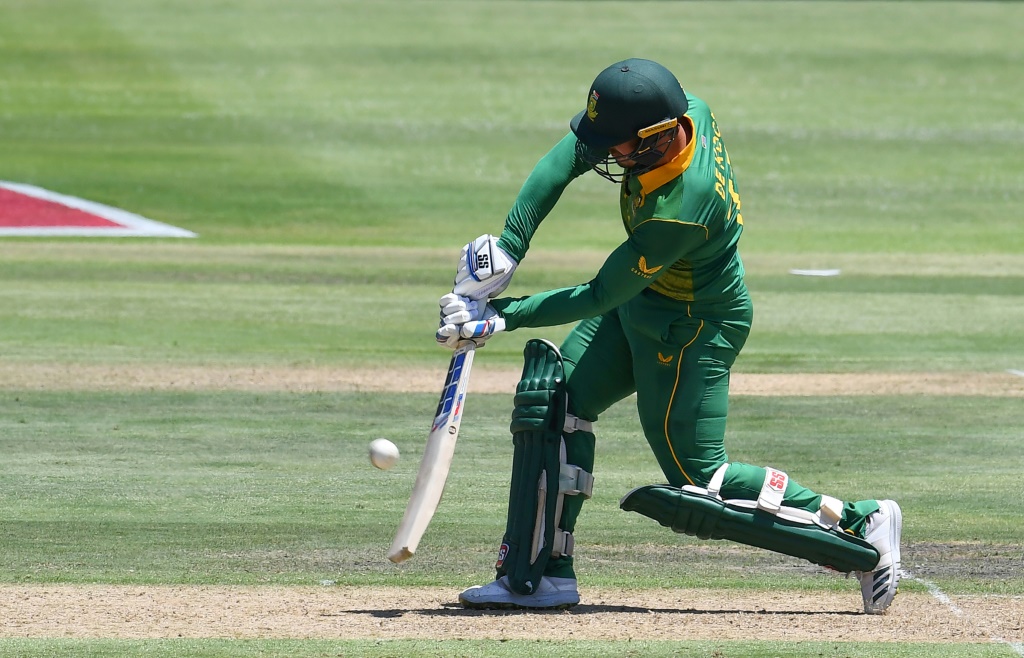 Quinton de Kock made 124 for South Africa as the Proteas completed a 3-0 sweep in the ODI series against India | AFP