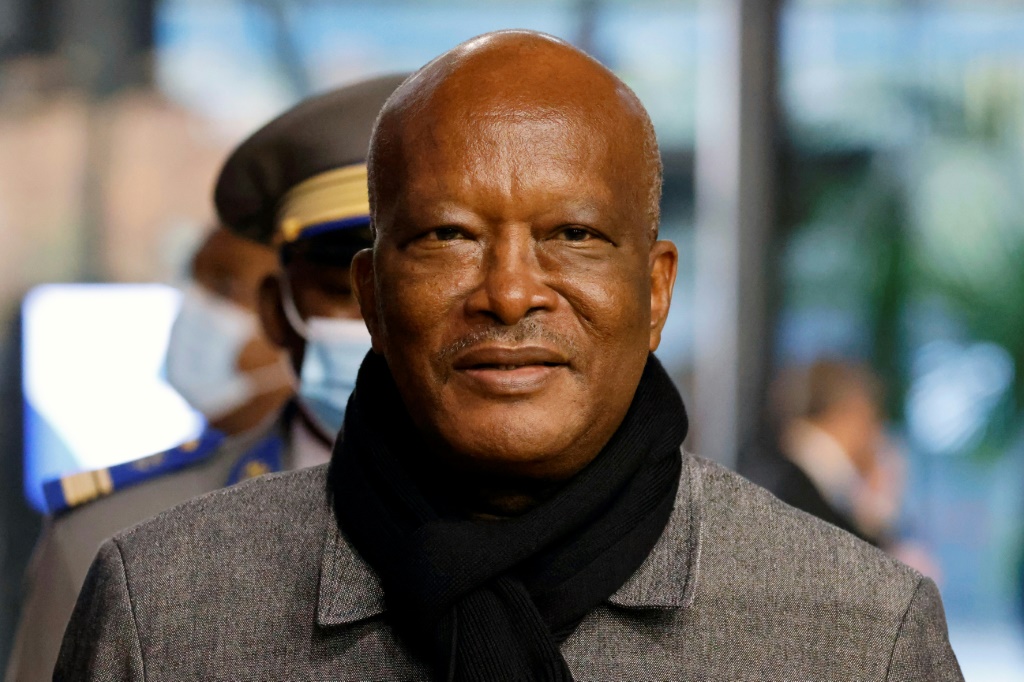 Under pressure: President Roch Marc Kabore | AFP