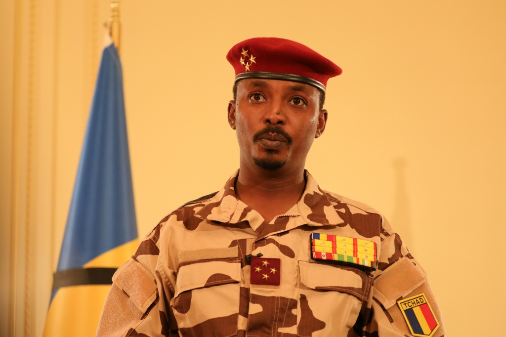 General Mahamat Idriss Deby Itno took over as head of a military junta last April when his father, Idriss Deby Itno, was died while fighting rebels | AFP