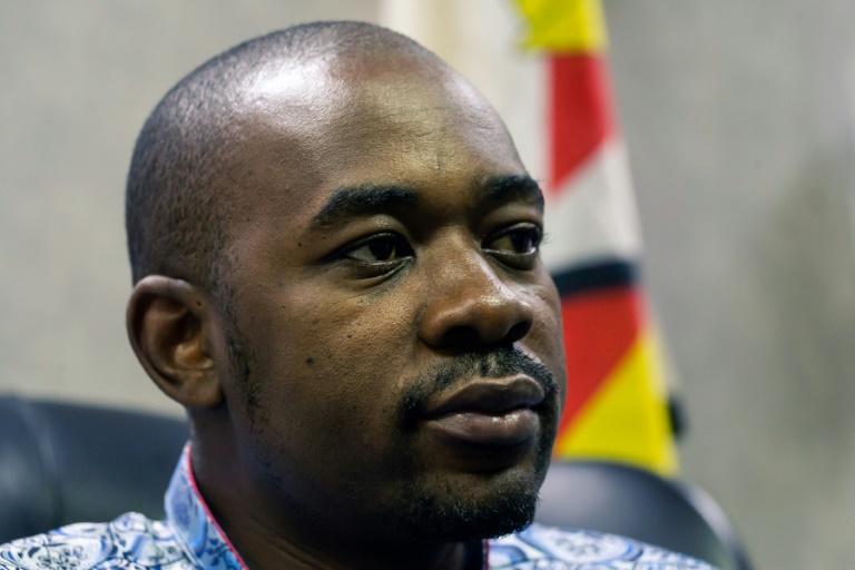 Optimistic: Zimbabwe opposition leader Nelson Chamisa | AFP
