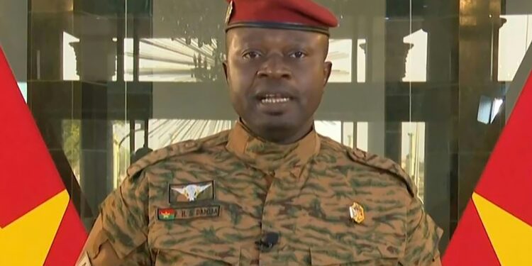 The junta is headed by Lieutenant-Colonel Paul-Henri Sandaogo Damiba, who commands a region that has been badly hit by jihadist attacks | AFP