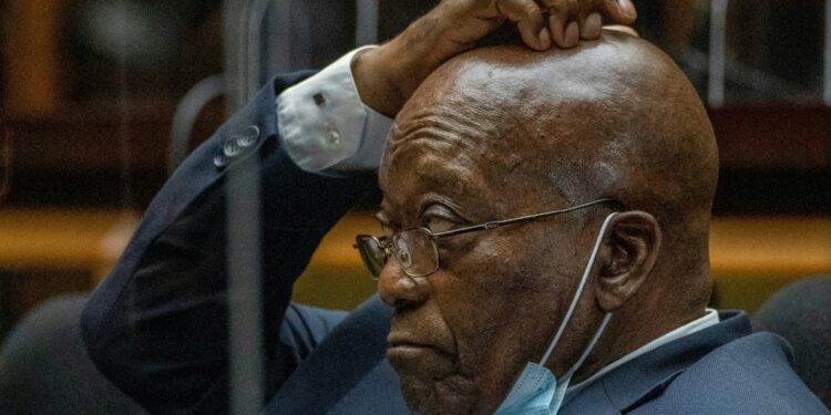 Jacob Zuma's time as South African president had a reputation for corruption, with cronies influencing government appointments, contracts and state businesses | AFP