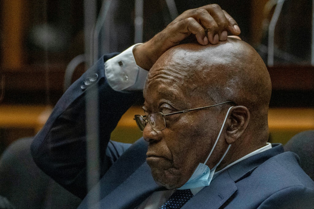 Jacob Zuma's time as South African president had a reputation for corruption, with cronies influencing government appointments, contracts and state businesses | AFP