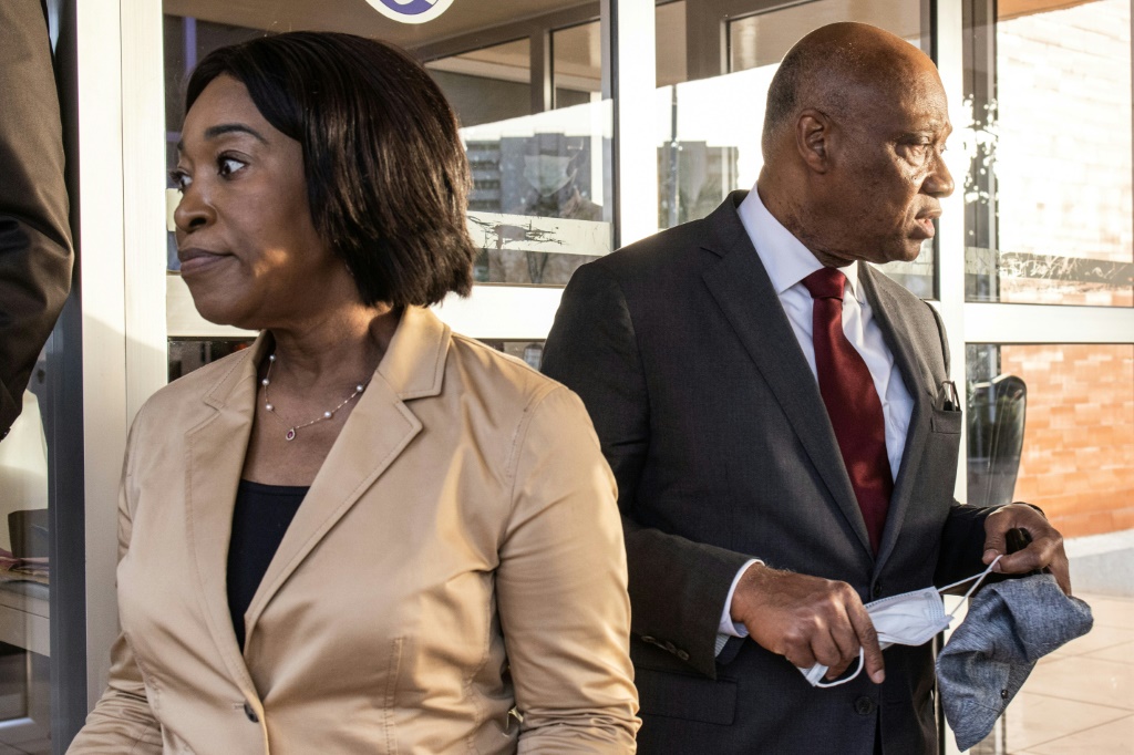 Summit: ECOWAS Commission President Jean-Claude Kassi Brou and Ghanaian Foreign Minister Shirley Ayorkor Botchwey, who headed the bloc's mission to Burkina Faso after last week's coup | AFP