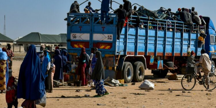 The government plans to close all camps by 2026, and has so far shut seven of Maiduguri's 13 camps | AFP