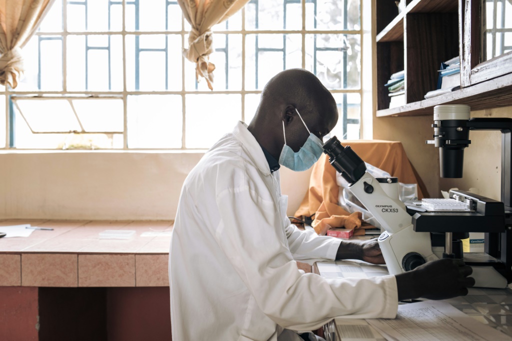 Shrugging off the dangers of conflict-wracked northeastern DR Congo, Ukety and his colleagues doggedly pursue research into a new treatment for river blindness | AFP