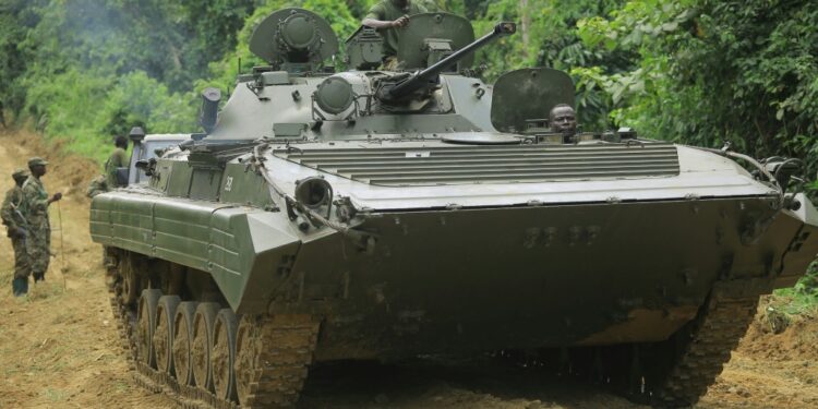 The Ugandan army launched a joint operation with DR Congo in November against the feared Allied Democratic Forces group | AFP