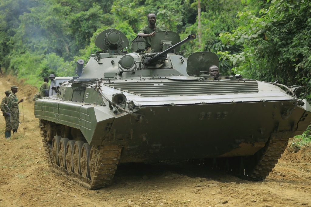 The Ugandan army launched a joint operation with DR Congo in November against the feared Allied Democratic Forces group | AFP
