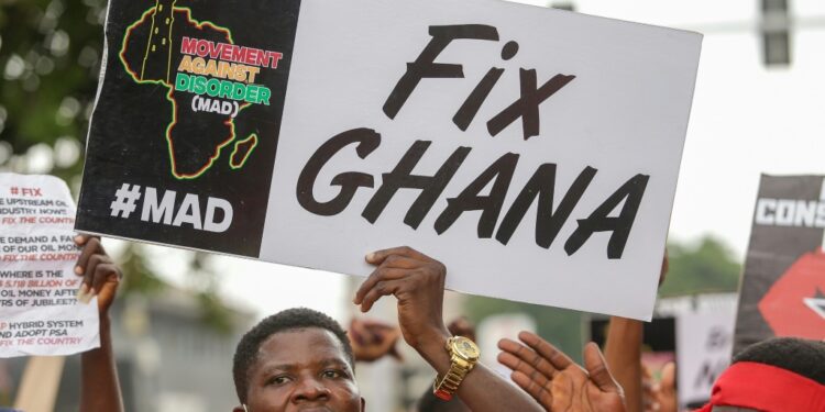 The #fixthecountry protests have been criticizing the government over economic hardships and other issues / AFP