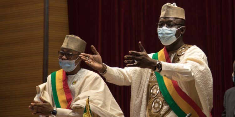 Malick Diaw, The President Of The Interim Parliament, Addresses Members At Monday'S Session | Afp