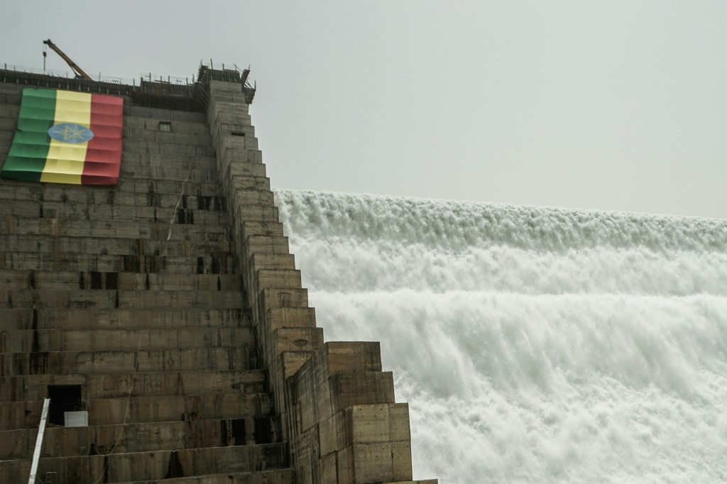 The controversial Grand Ethiopian Renaissance Dam is expected to be fully completed in 2024 and will be Africa's largest hydroelectric project  | AFP
