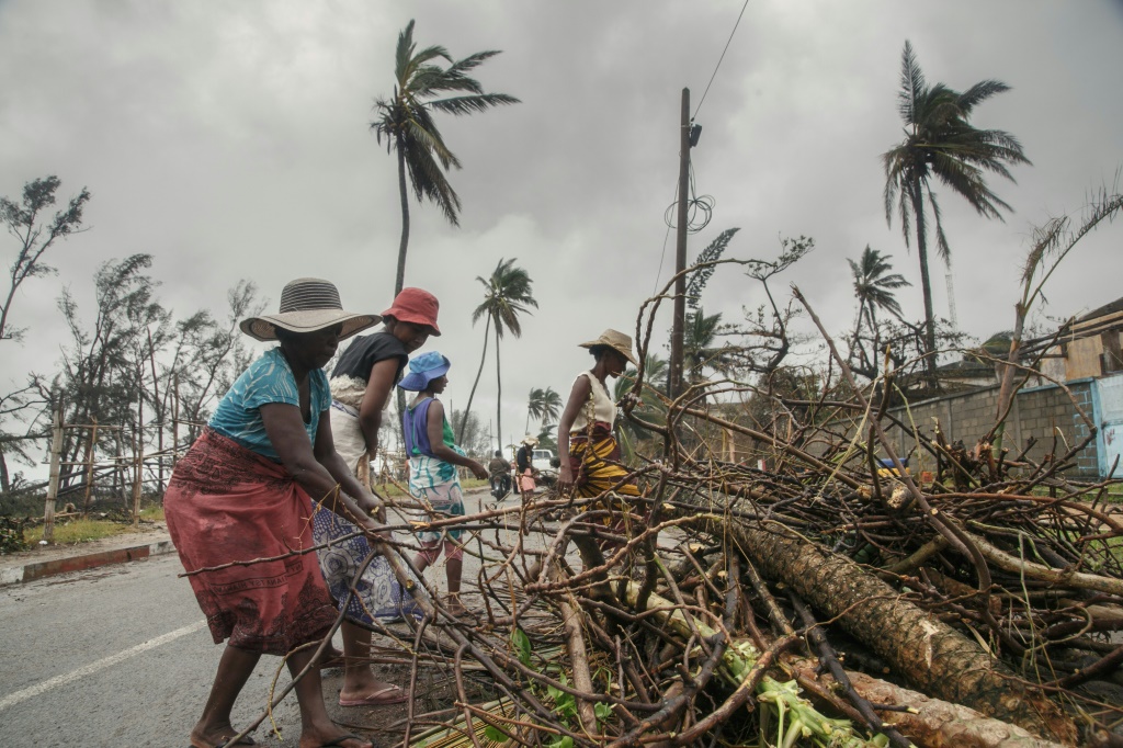 Cyclone Emnati pummelled the eastern coast of Madagascar after passing just north of Indian Ocean islands of Mauritius and Reunion | AFP
