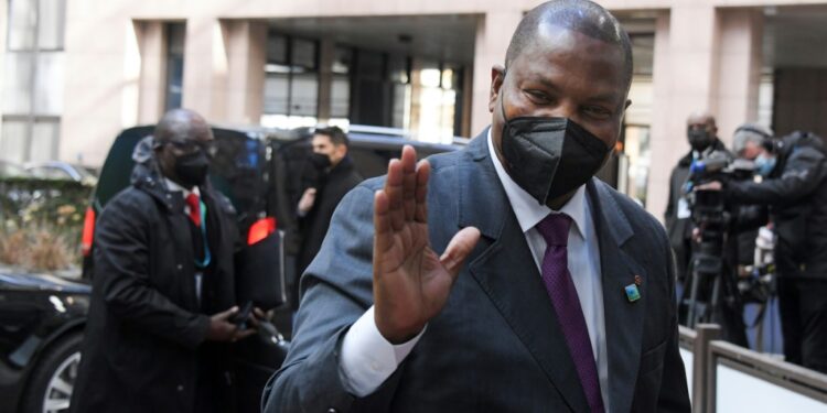 The allegations against the legionnaires coincide with a row with France over President Touadera's use of Russian paramilitaries | AFP