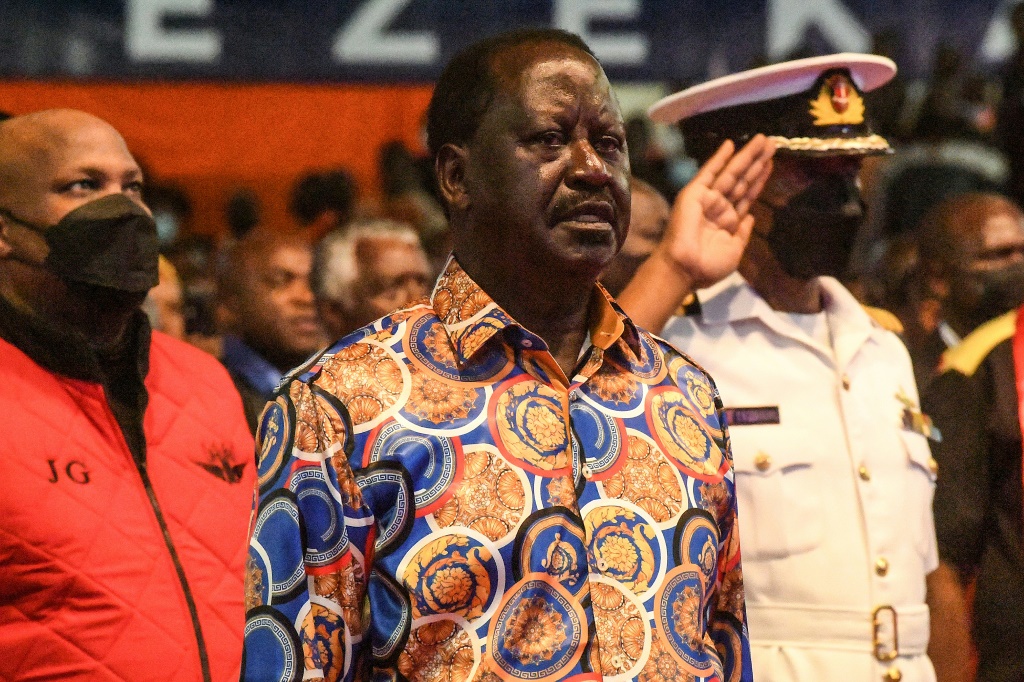 Kenyan opposition leader Raila Odinga is a former political prisoner and prime minister | AFP