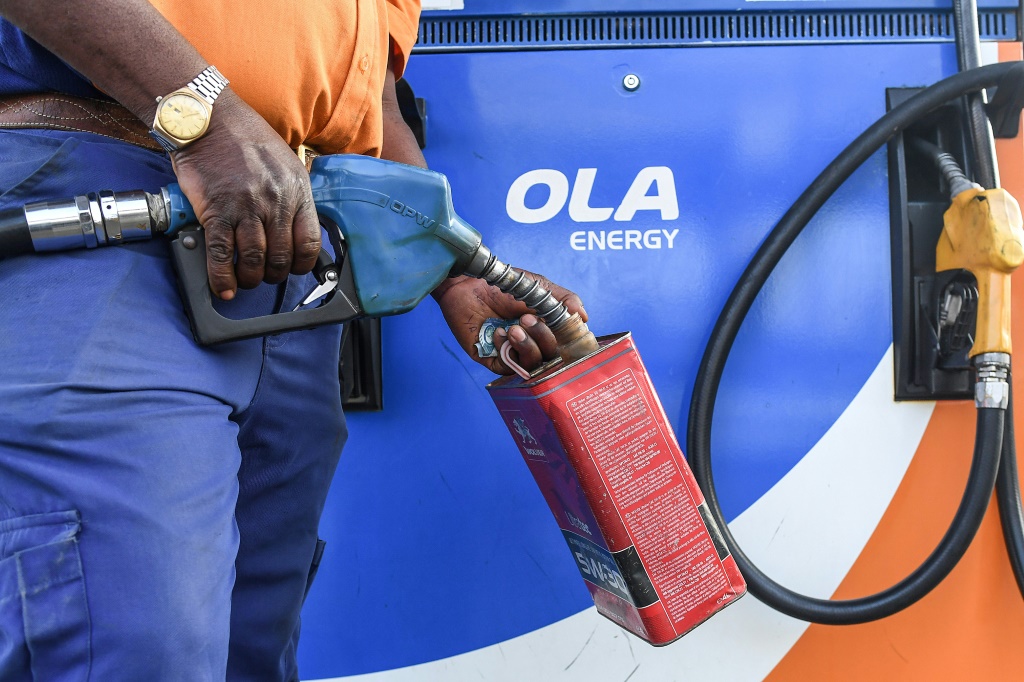 Pain at the pump: Many drivers have been stunned by the leap in fuel prices | AFP