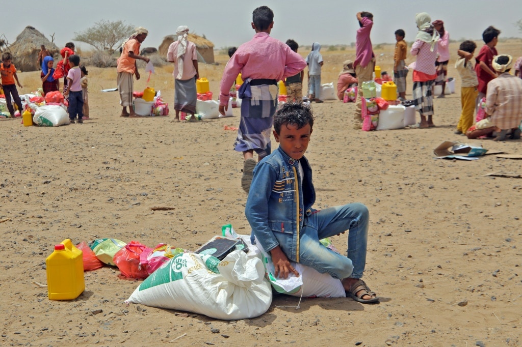 Rising food prices are having a dramatic impact in war-torn Yemen, where millions of people have been displaced from their homes | AFP