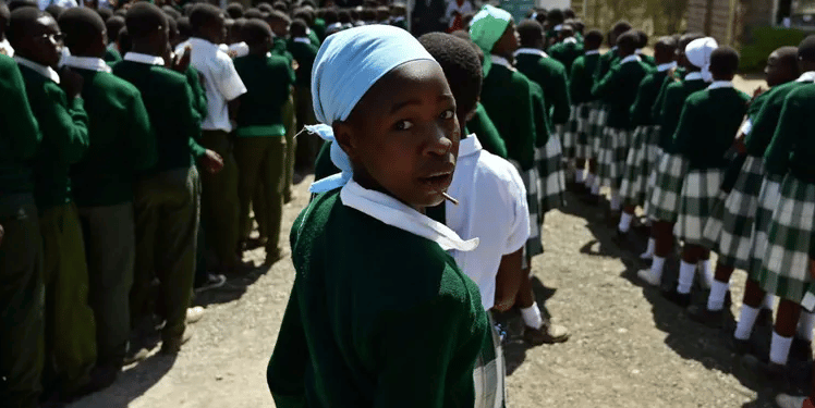 Kenya school children | AFP