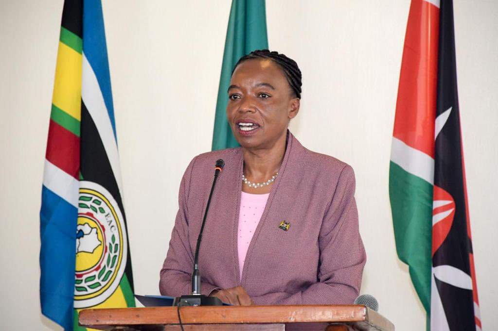 Energy Cabinet Secretary Monica Juma.