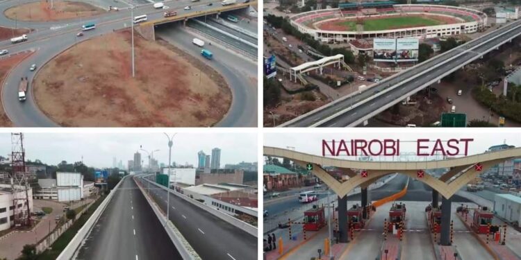 The move follows concerns from a section of Kenyans and motorists using the lower road who complained of rainwater falling on their vehicles following heavy