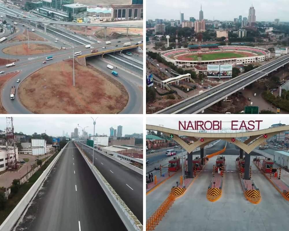 The move follows concerns from a section of Kenyans and motorists using the lower road who complained of rainwater falling on their vehicles following heavy