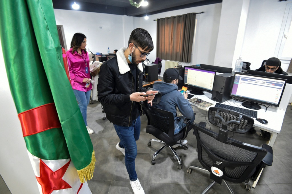 Since launching five years ago, Algerian start-up Yassir has rolled out across the Maghreb region and beyond | AFP