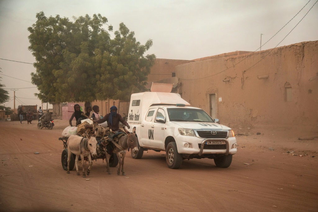 MINUSMA -- the United Nations Multidimensional Integrated Stabilization Mission in Mali -- began its deployment to the troubled Sahel state in 2013 | AFP