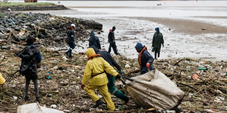 Floodwaters engulfed parts of the southeastern coastal city of Durban this week ripping apart roads, destroying hospitals and sweeping away homes and those trapped inside | AFP