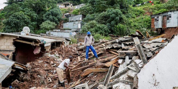 More than 400 people were killed in South Africa's worst floods in living memory, with government officials saying dozens are still unaccounted for | AFP