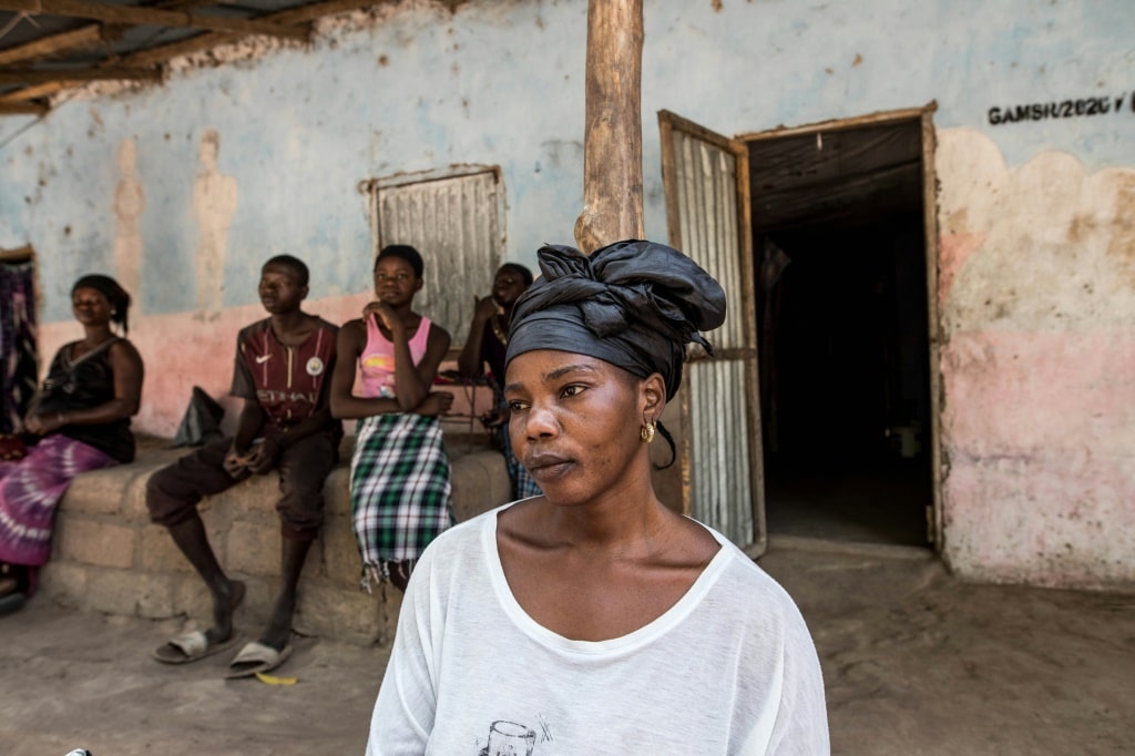 Worried return: Mariatou Badjie | AFP