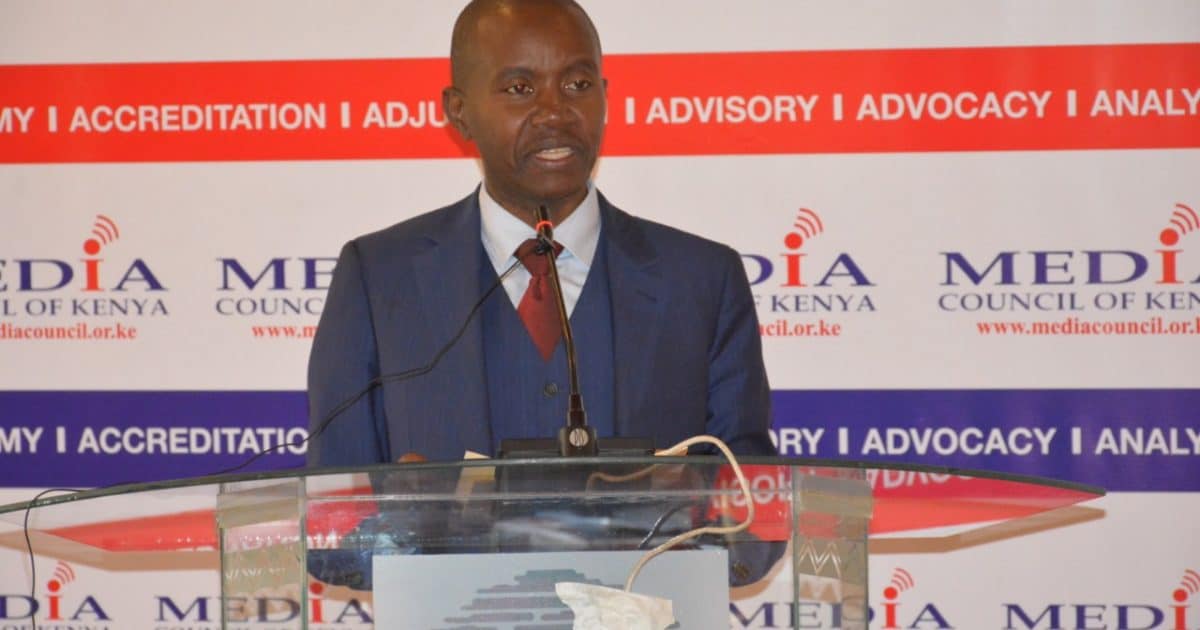 ICT Cabinet Secretary Joe Mucheru