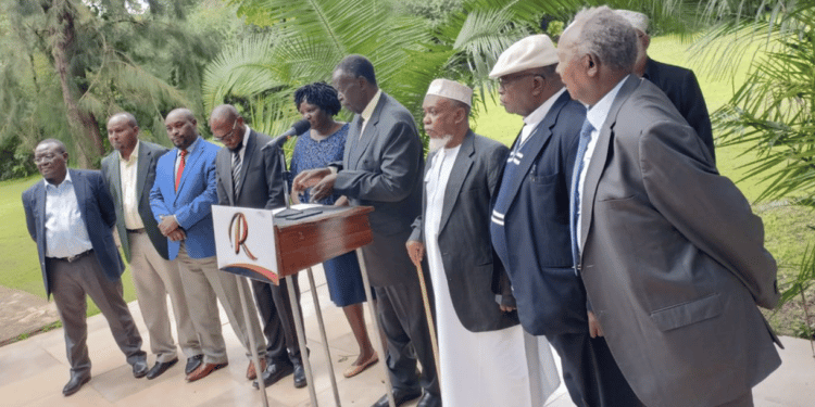 The panel tasked with interviewing possible running mates for Mr Odinga