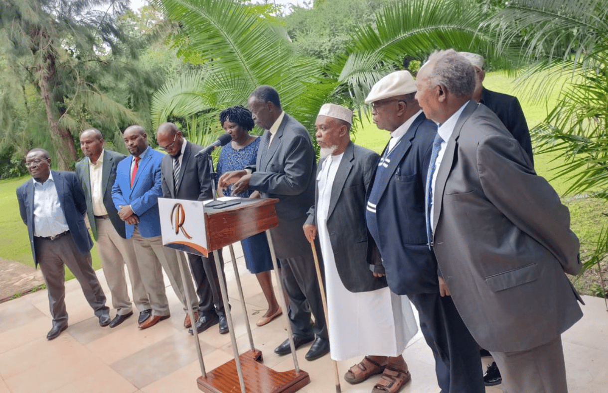 The panel tasked with interviewing possible running mates for Mr Odinga