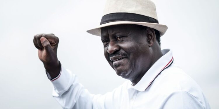 Azimio la Umoja One Kenya Alliance coalition presidential flagbearer Raila Odinga.PHOTO/COURTESY